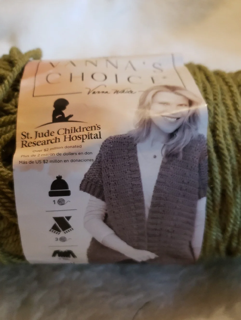 Vanna's Choice Soft Acrylic Yarn Skeins - Greens & Yellow